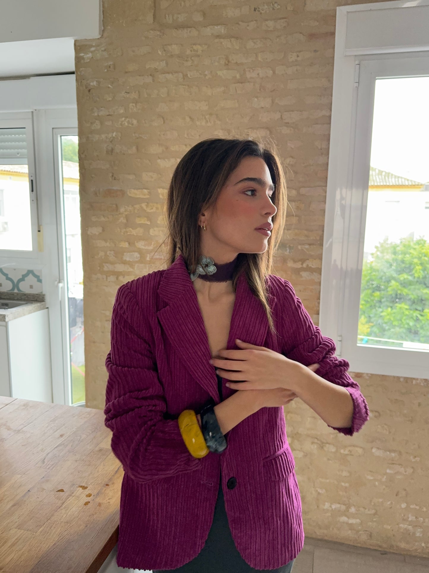 Choker Flores