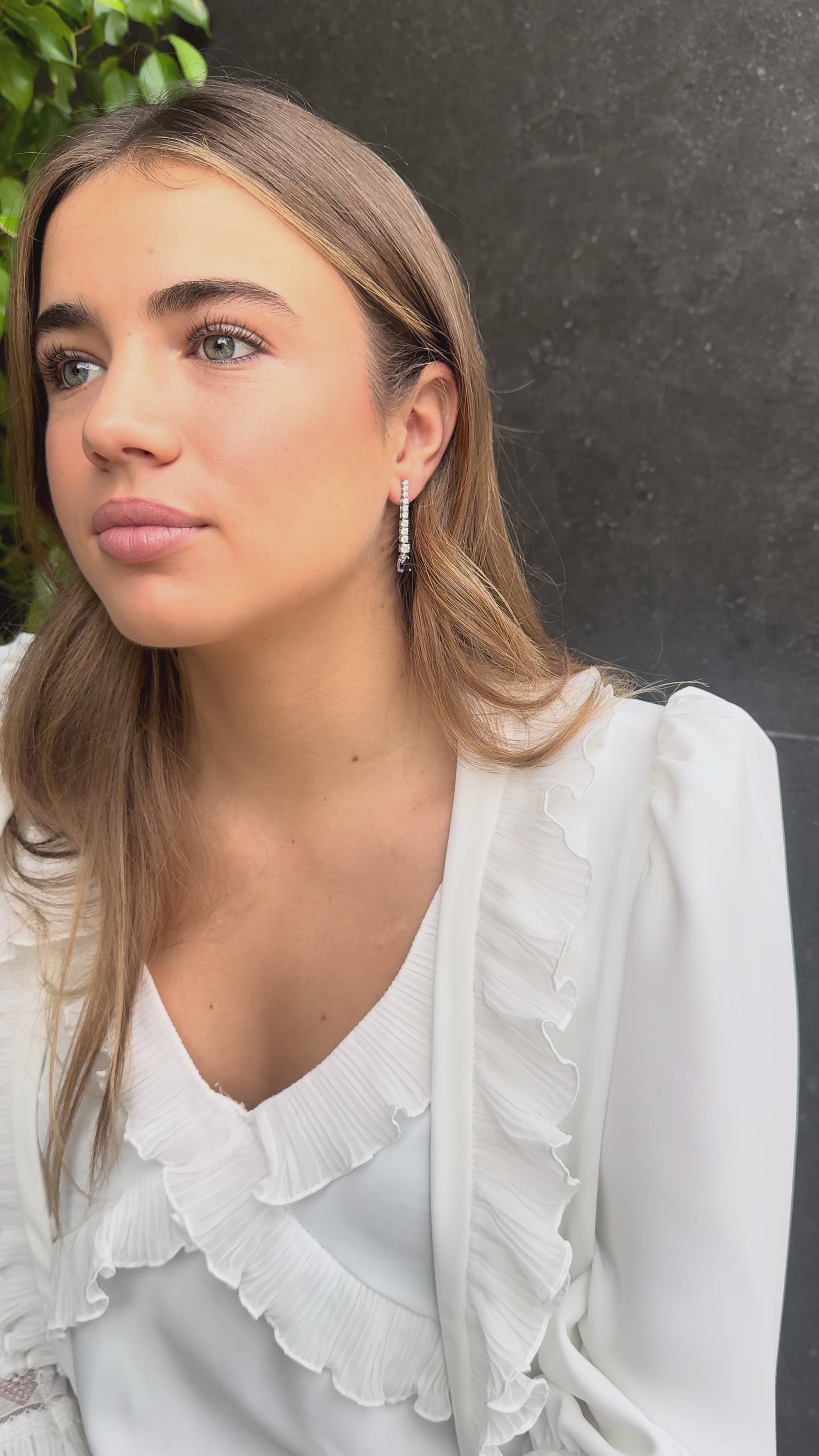 Pendientes Alcázar Esmeralda